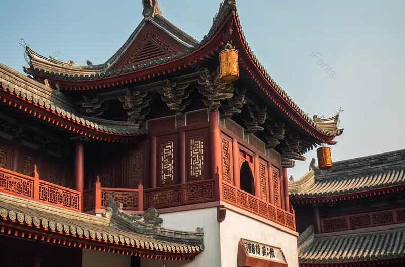 中国古典建筑阁楼屋檐仰视,高清,摄影图,摄影图片,图片大全,摄影图免费下载